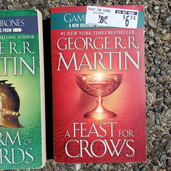 Game of Thrones books 2, 3 and 4. Song of Fire and Ice series George R R Martin - Picture 4 of 6